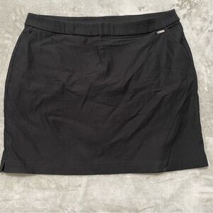 Rafaella Black Pencil Skirt with Built-in Under Shorts Size XXL Business Casual